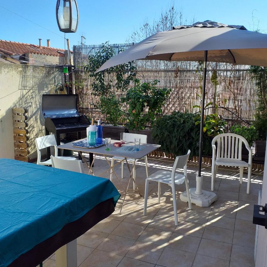Albasud - Appartement Meuble Avec Terrasse - Salses Le Chateau 66 Bagian luar foto